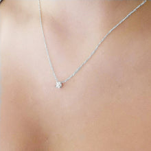 Load image into Gallery viewer, Shiny Zircon Invisible Transparent thin Line Simple choker Necklace women Jewelry collana Kolye Bijoux Collares collier femme