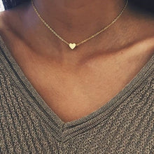 Load image into Gallery viewer, ZILPOIT Simple Moon Star Heart Choker Necklace for Women Chain Necklace Pendant on neck Chokers Bohemia Necklaces Jewelry Gifts