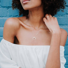 Load image into Gallery viewer, ZILPOIT Simple Moon Star Heart Choker Necklace for Women Chain Necklace Pendant on neck Chokers Bohemia Necklaces Jewelry Gifts